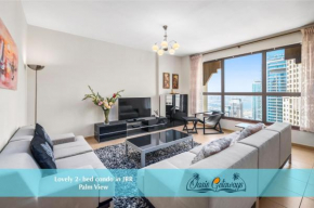 Lovely 2-bed condo in JBR - 5 mins from beach - Palm View!